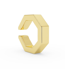 Billion Avenue Edge Large Earcuff - Gold - Billion Avenue