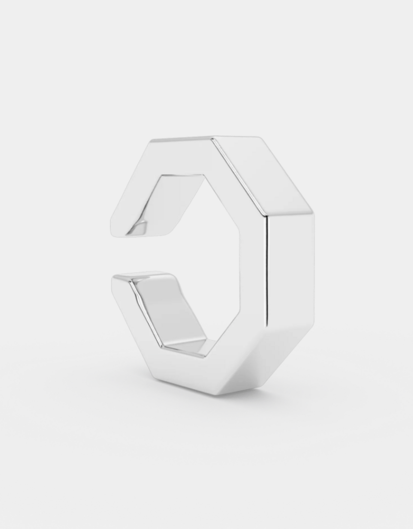 Billion Avenue Edge Large Earcuff - Silver - Billion Avenue