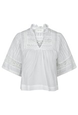 Blouse Voile 'Siama' - White - Neo Noir