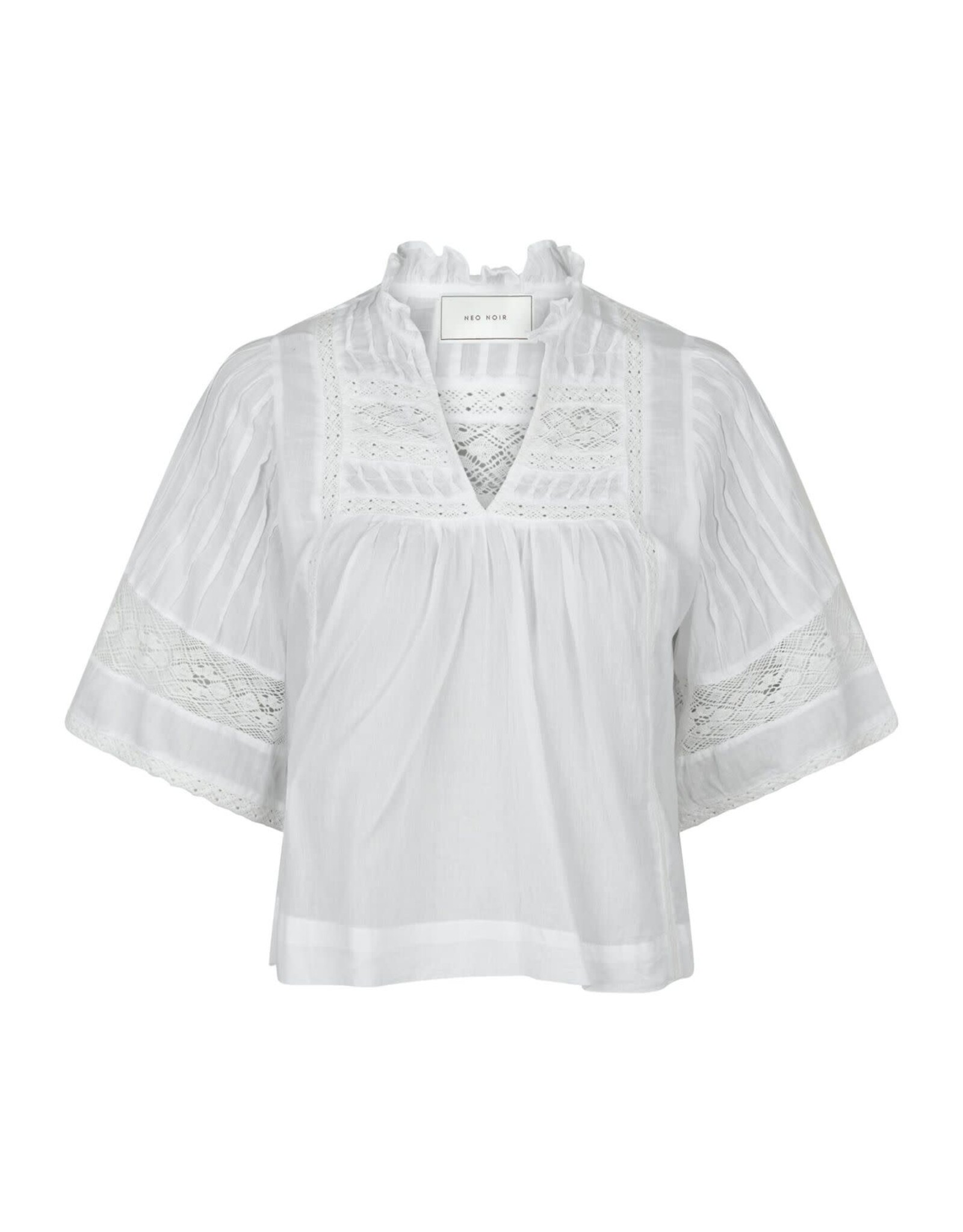 Blouse Voile 'Siama' - White - Neo Noir