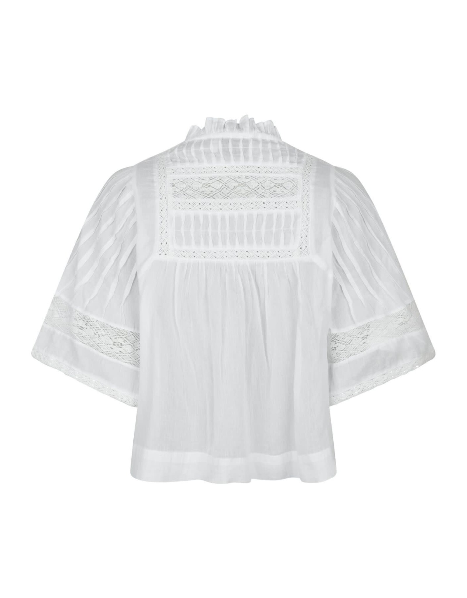 Blouse Voile 'Siama' - White - Neo Noir