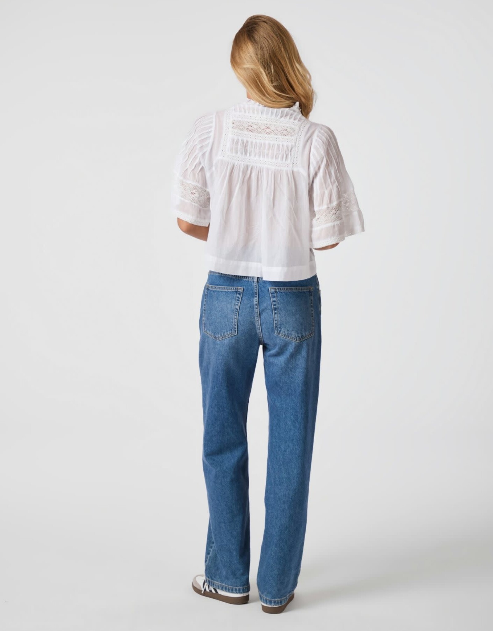 Blouse Voile 'Siama' - White - Neo Noir