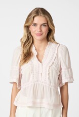 Blouse Voile 'Evienne' - Light Pink - Neo Noir