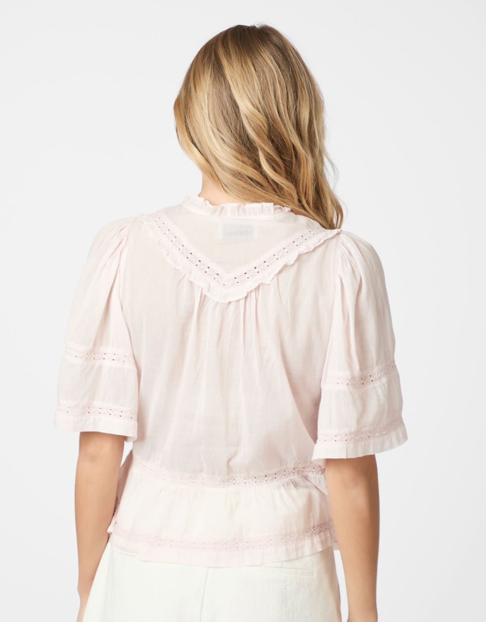 Blouse Voile 'Evienne' - Light Pink - Neo Noir