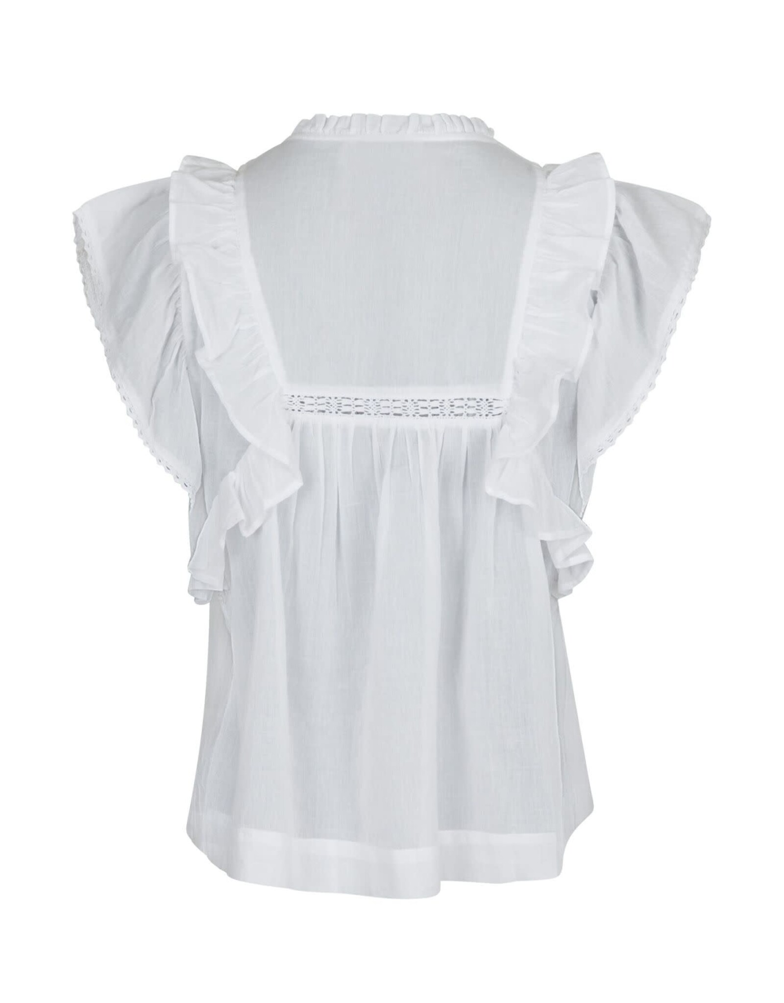 Top Voile 'Jayla' - White - Neo Noir