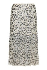 Rok Flower Sequins 'Gilla' - Creme - Neo Noir