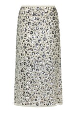 Rok Flower Sequins 'Gilla' - Creme - Neo Noir