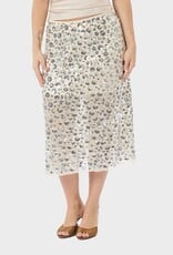 Rok Flower Sequins 'Gilla' - Creme - Neo Noir