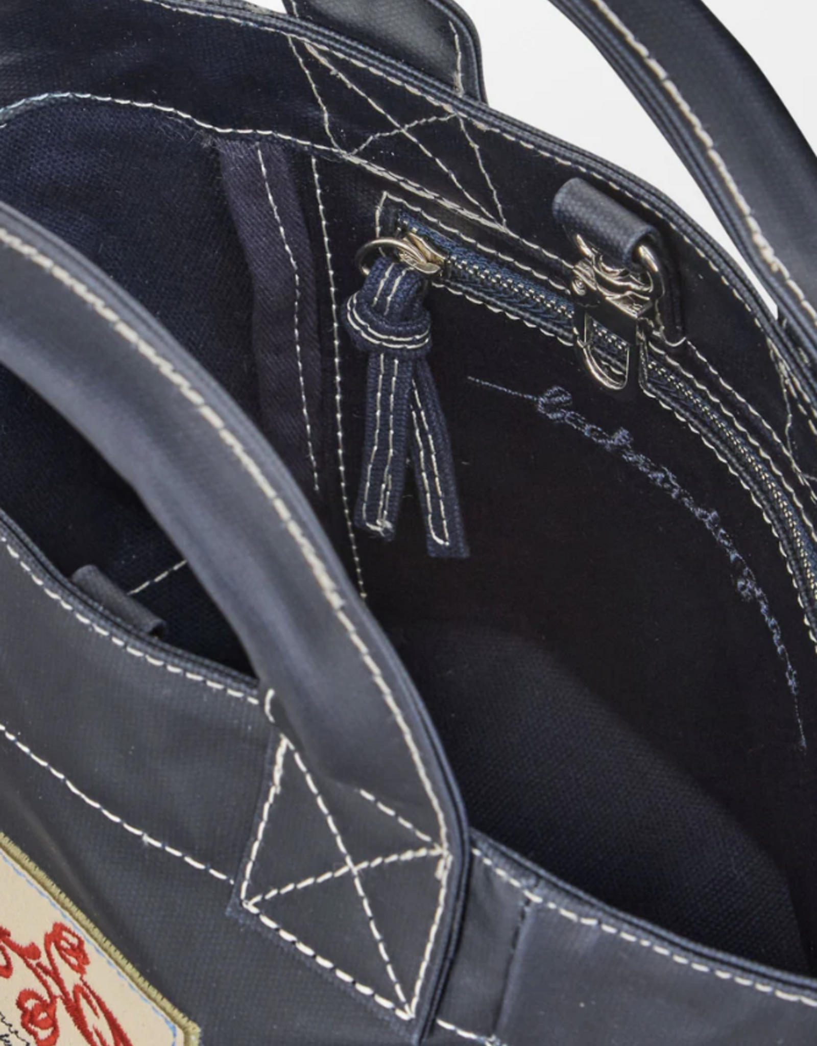 Becksöndergaard Bag Solid Coated 'Gabby' - Navy Blue - Beck Söndergaard