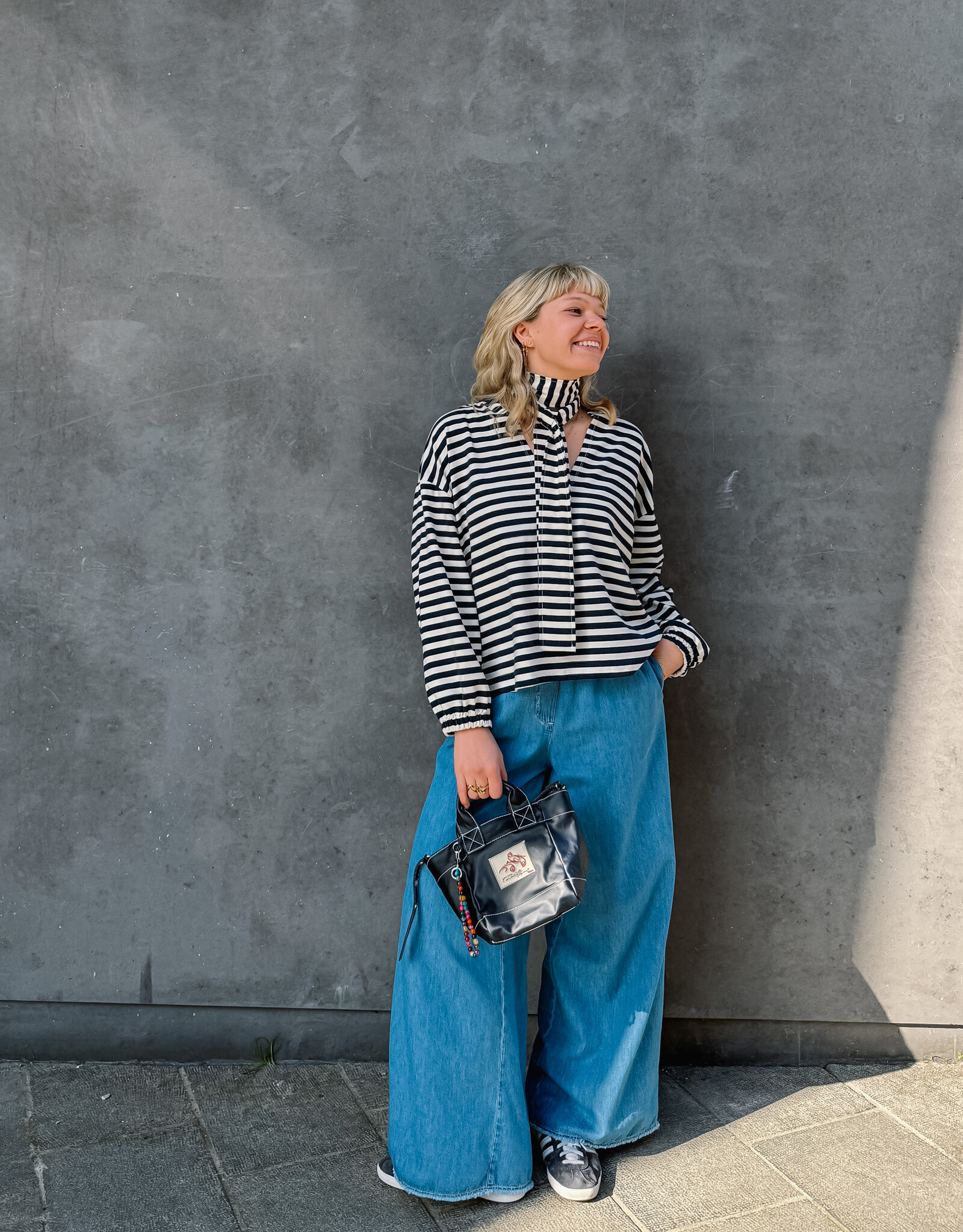 American Vintage Jeans 'Izeway' - Medium Blue - Ize10A - American Vintage