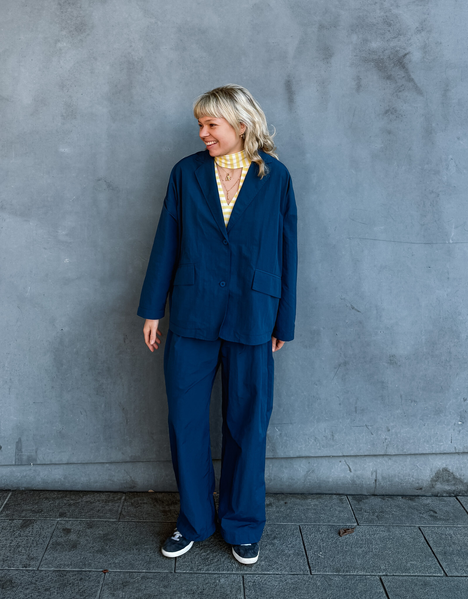 The Golden House Joh Blazer 'Lexi' - Navy - TU