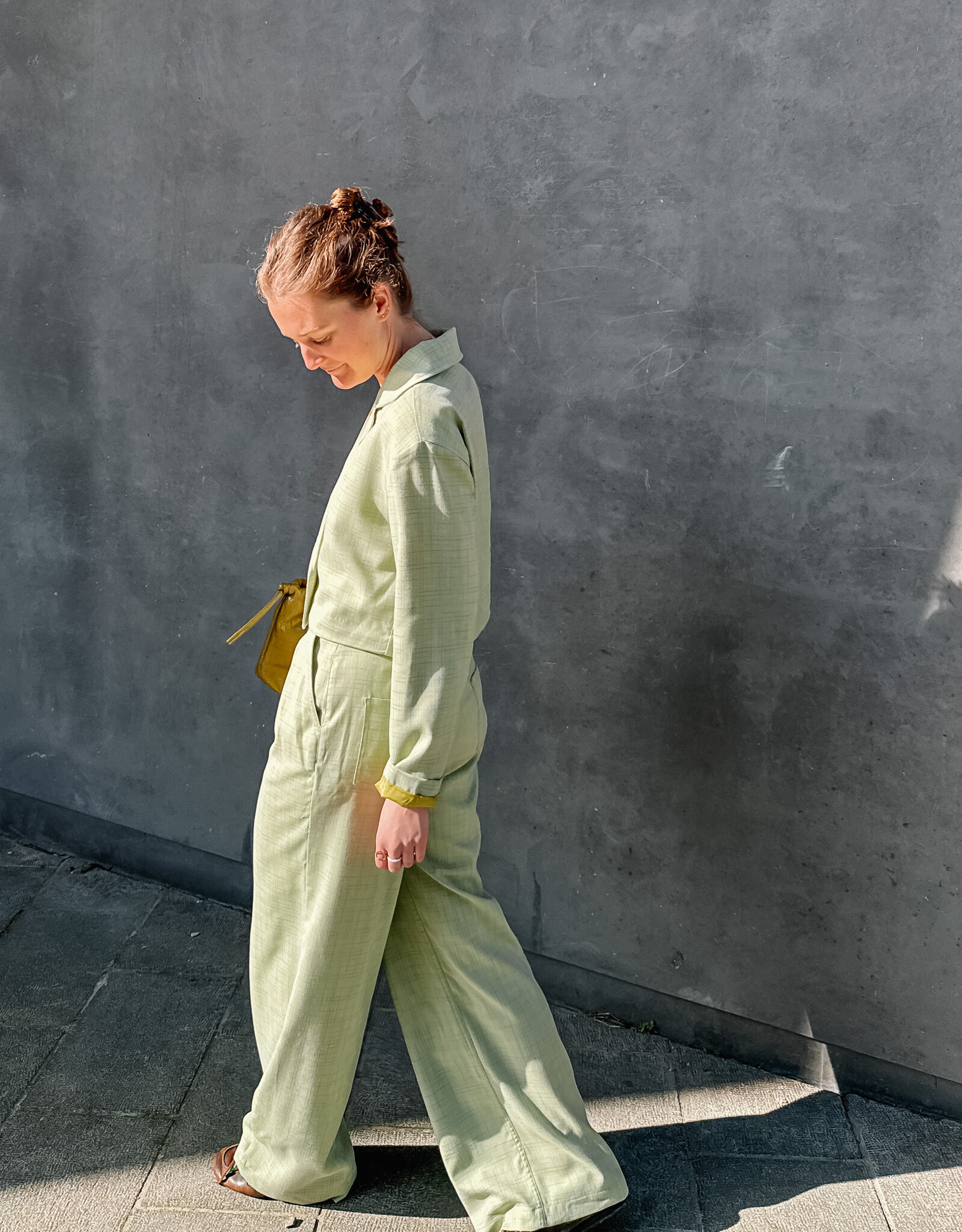 Monré Broek 'Ivy' - Groen - Monré