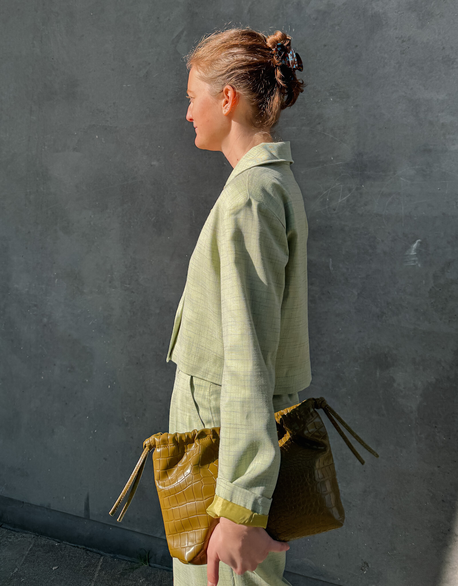 Monré Blazer 'Harry' - Groen - Monré