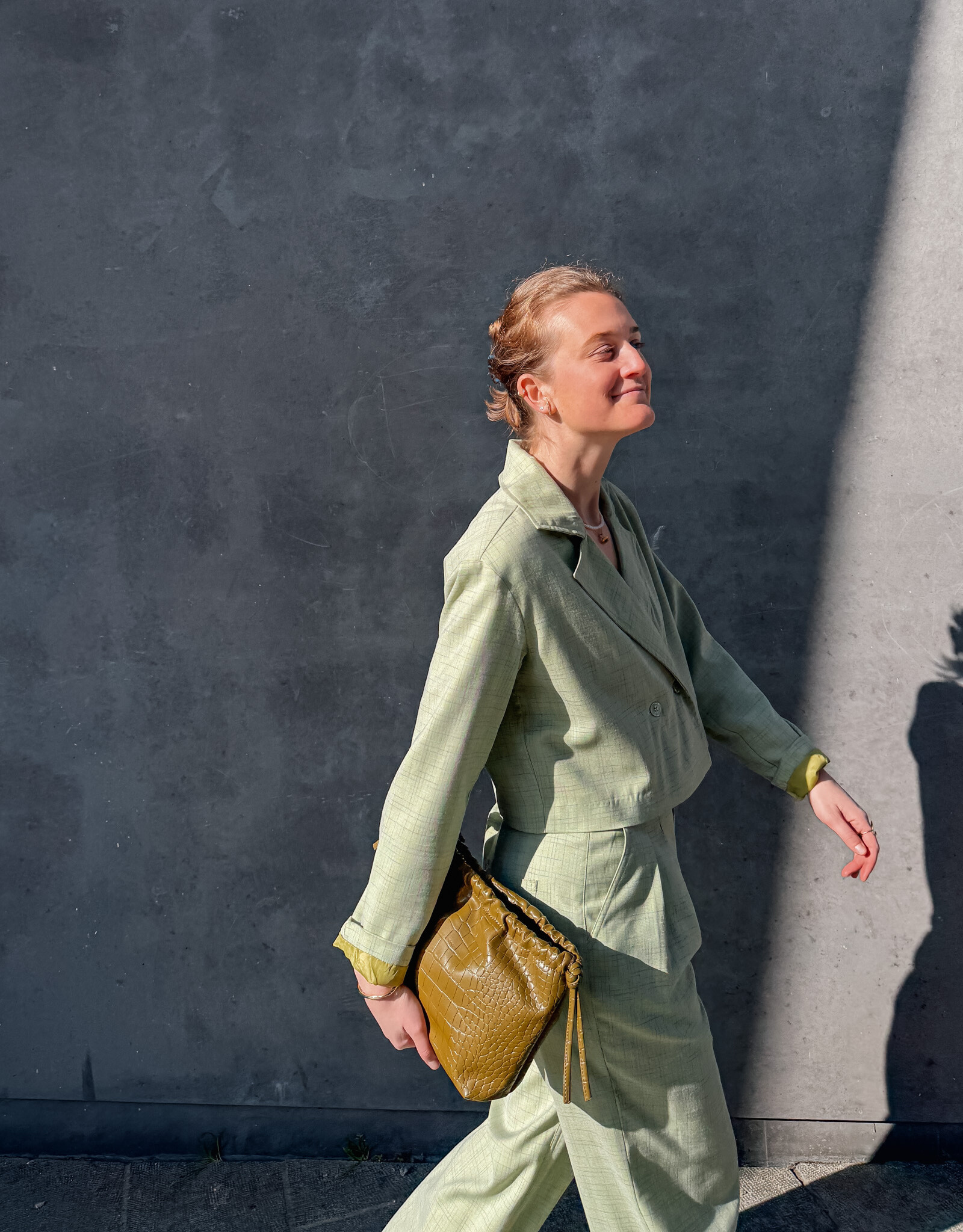 Monré Blazer 'Harry' - Groen - Monré