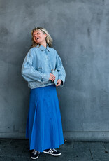 Catwalk Junkie Jacket Denim  'Batsleeve' - Blue - Catwalk Junkie