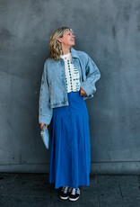 Catwalk Junkie Jacket Denim  'Batsleeve' - Blue - Catwalk Junkie