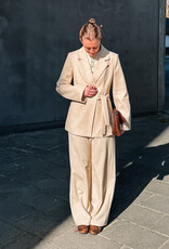 Broek Melange 'Emmett' - Beige Melange - Neo Noir