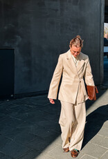 Broek Melange 'Emmett' - Beige Melange - Neo Noir