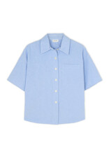 American Vintage Blouse 'Feoly' - Azurin - Feo06A -  American Vintage