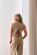 Suncoo Waistcoat 'Dylan' - Beige - Suncoo