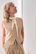 Suncoo Waistcoat 'Dylan' - Beige - Suncoo