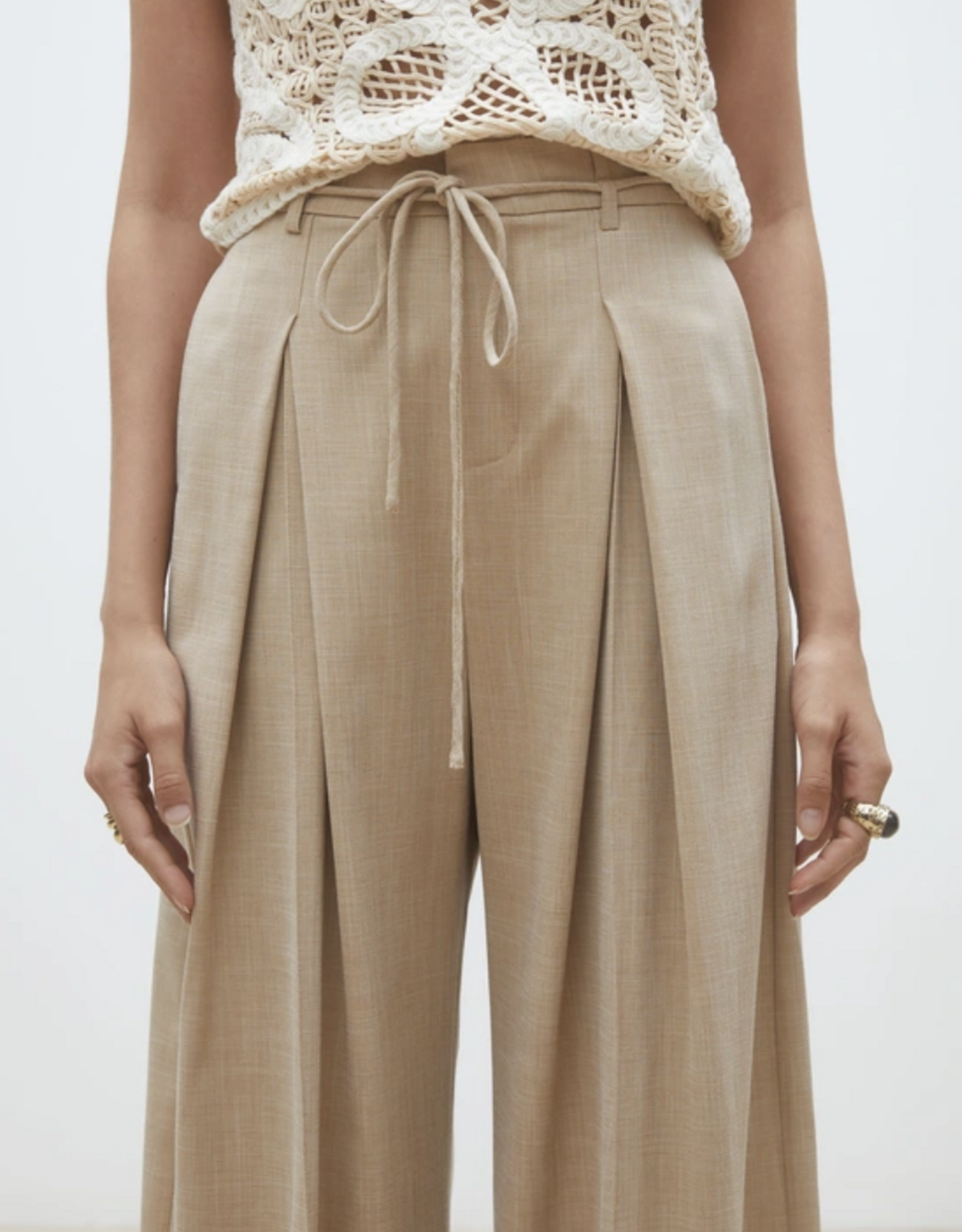 Suncoo Broek 'Jeff' - Beige - Suncoo