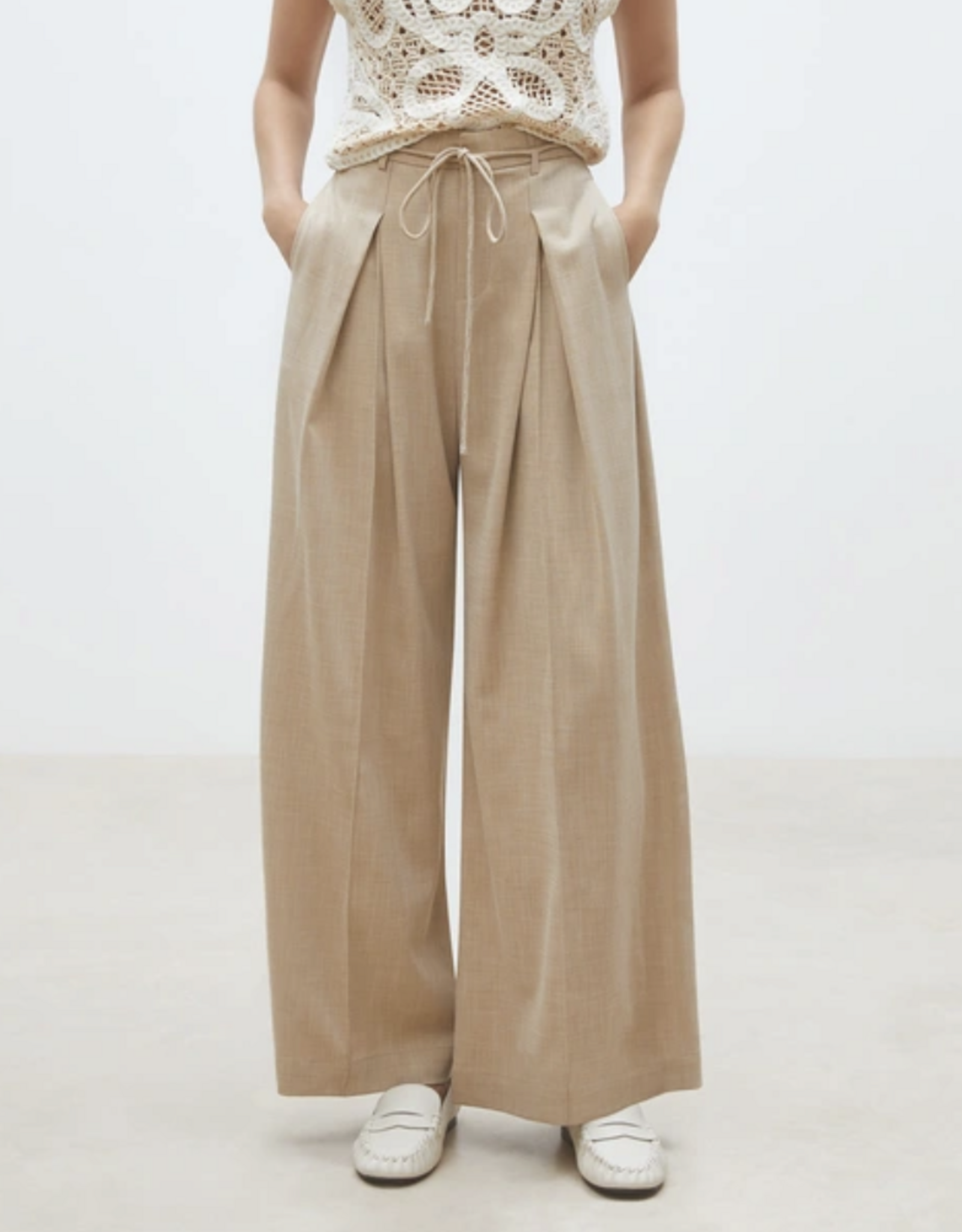 Suncoo Broek 'Jeff' - Beige - Suncoo