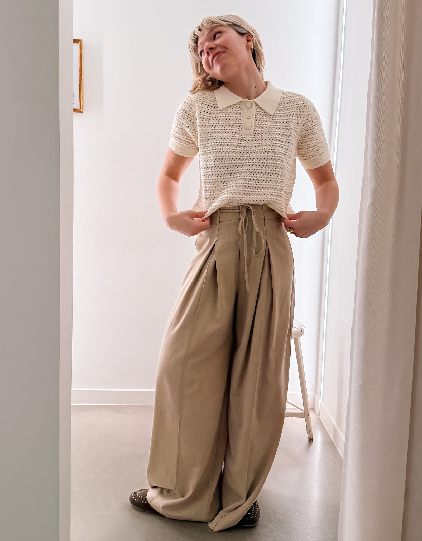 Suncoo Broek 'Jeff' - Beige - Suncoo