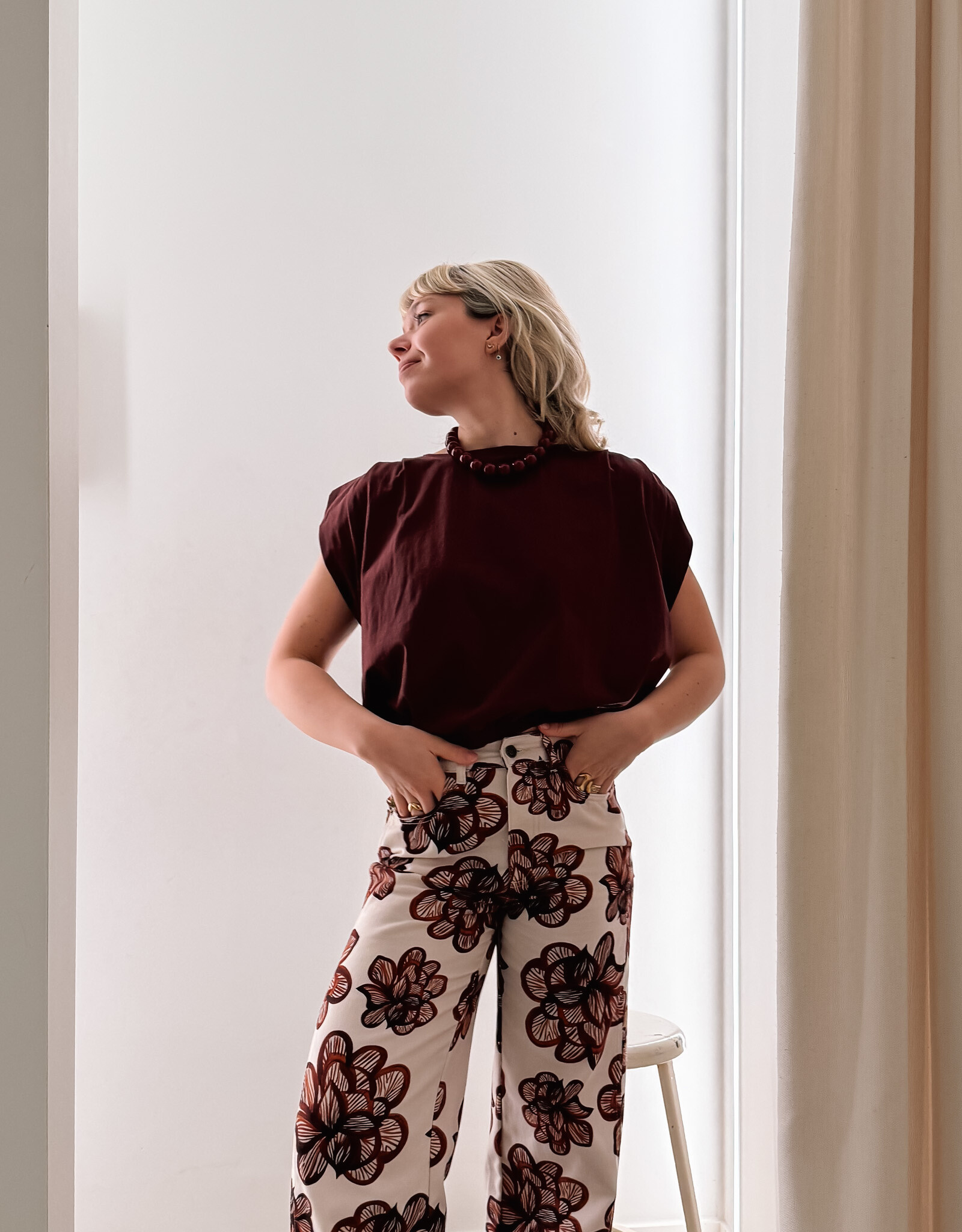 Suncoo T-Shirt 'Marcha' - Prune - Suncoo