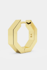 Billion Avenue Edge Large Earring - Gold - Billion Avenue