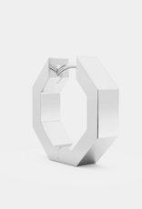 Billion Avenue Edge Large Earring - Silver - Billion Avenue