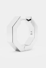 Billion Avenue Edge Large Earring - Silver - Billion Avenue