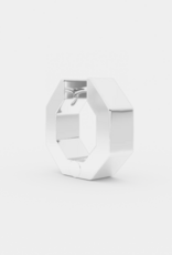 Billion Avenue Edge Small Earring - Silver - Billion Avenue