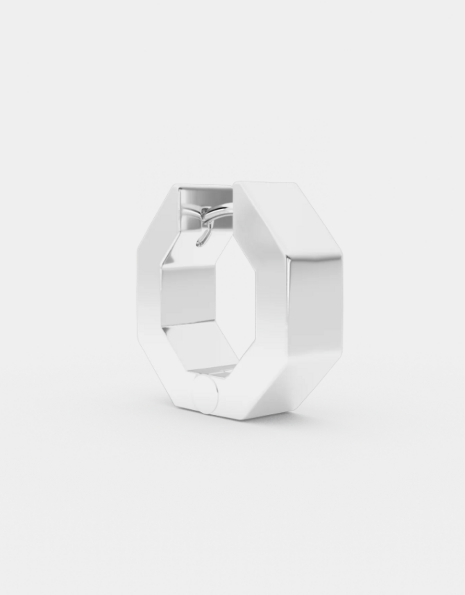 Billion Avenue Edge Small Earring - Silver - Billion Avenue