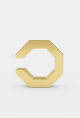 Billion Avenue Edge Small Stripe Earcuff - Gold - Billion Avenue