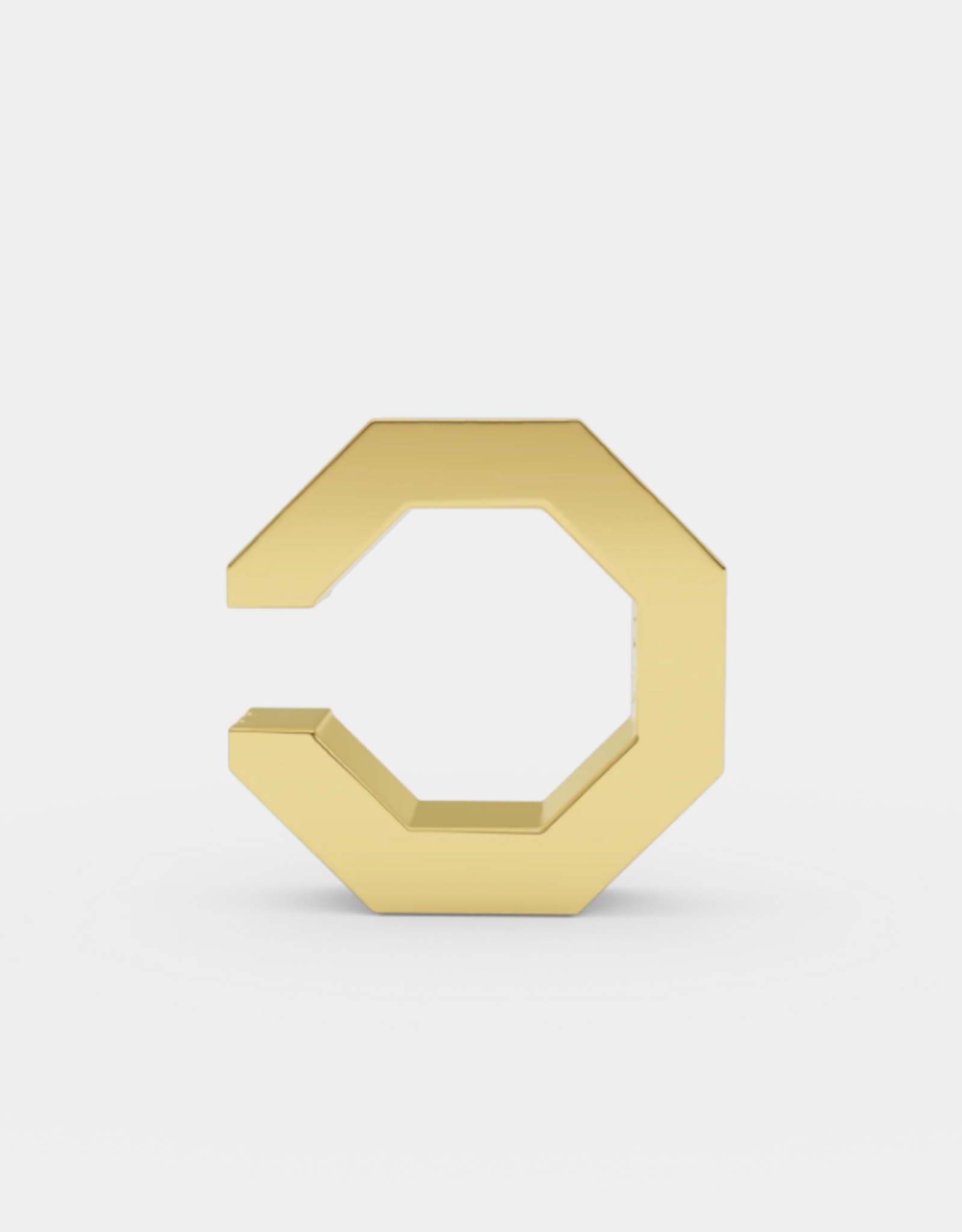 Billion Avenue Edge Small Stripe Earcuff - Gold - Billion Avenue