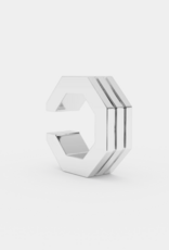 Billion Avenue Edge Small Stripe Earcuff - Silver - Billion Avenue