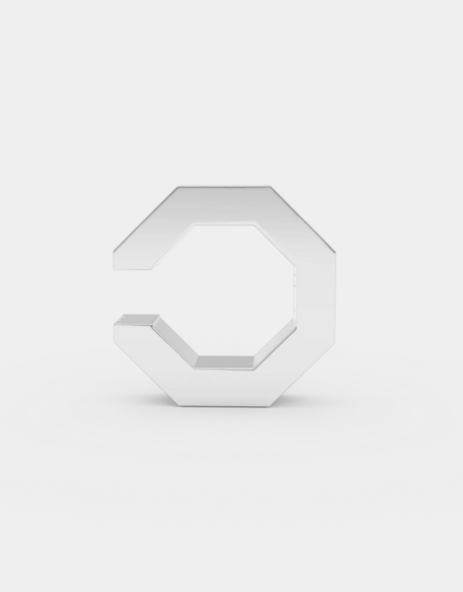 Billion Avenue Edge Small Stripe Earcuff - Silver - Billion Avenue