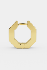 Billion Avenue Edge Small Stripe Earring - Gold - Billion Avenue