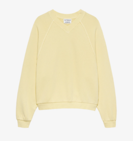 Catwalk Junkie Sweater 'V-Neck' - Mellow Yellow - Catwalk Junkie