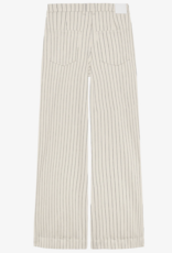 Catwalk Junkie Jeans Wide Leg 'Striped' - Ecru - Catwalk Junkie