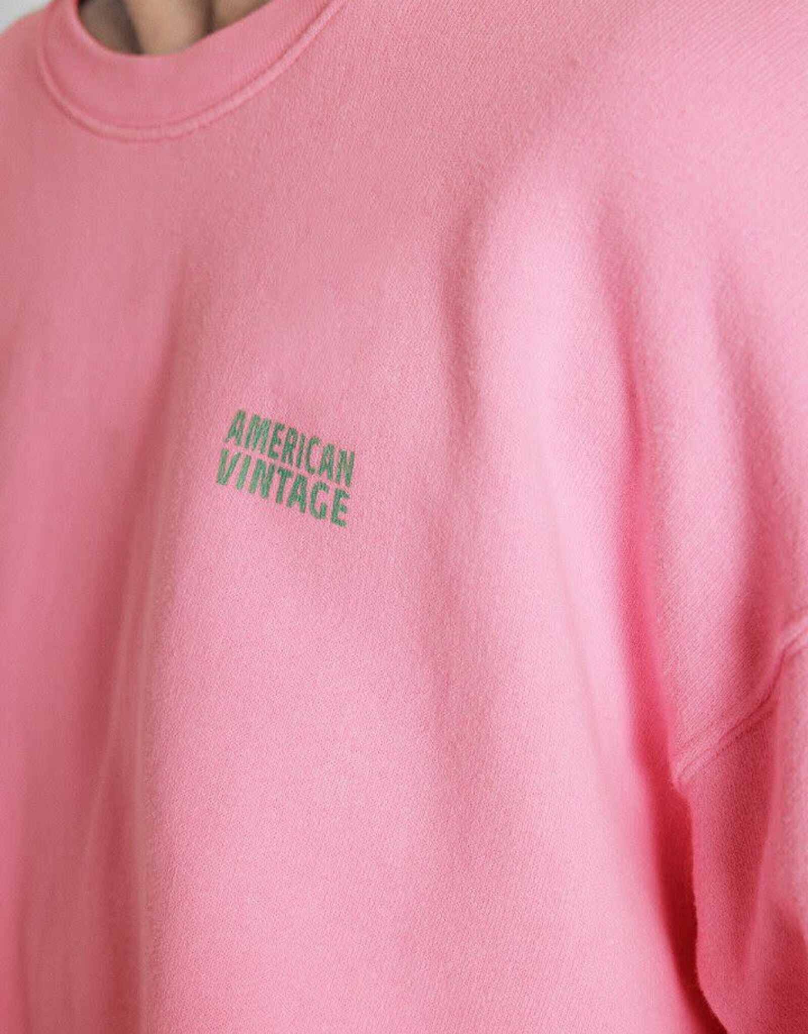 American Vintage Sweater 'Izubird' - Rose Vintage - Izu03A - American Vintage