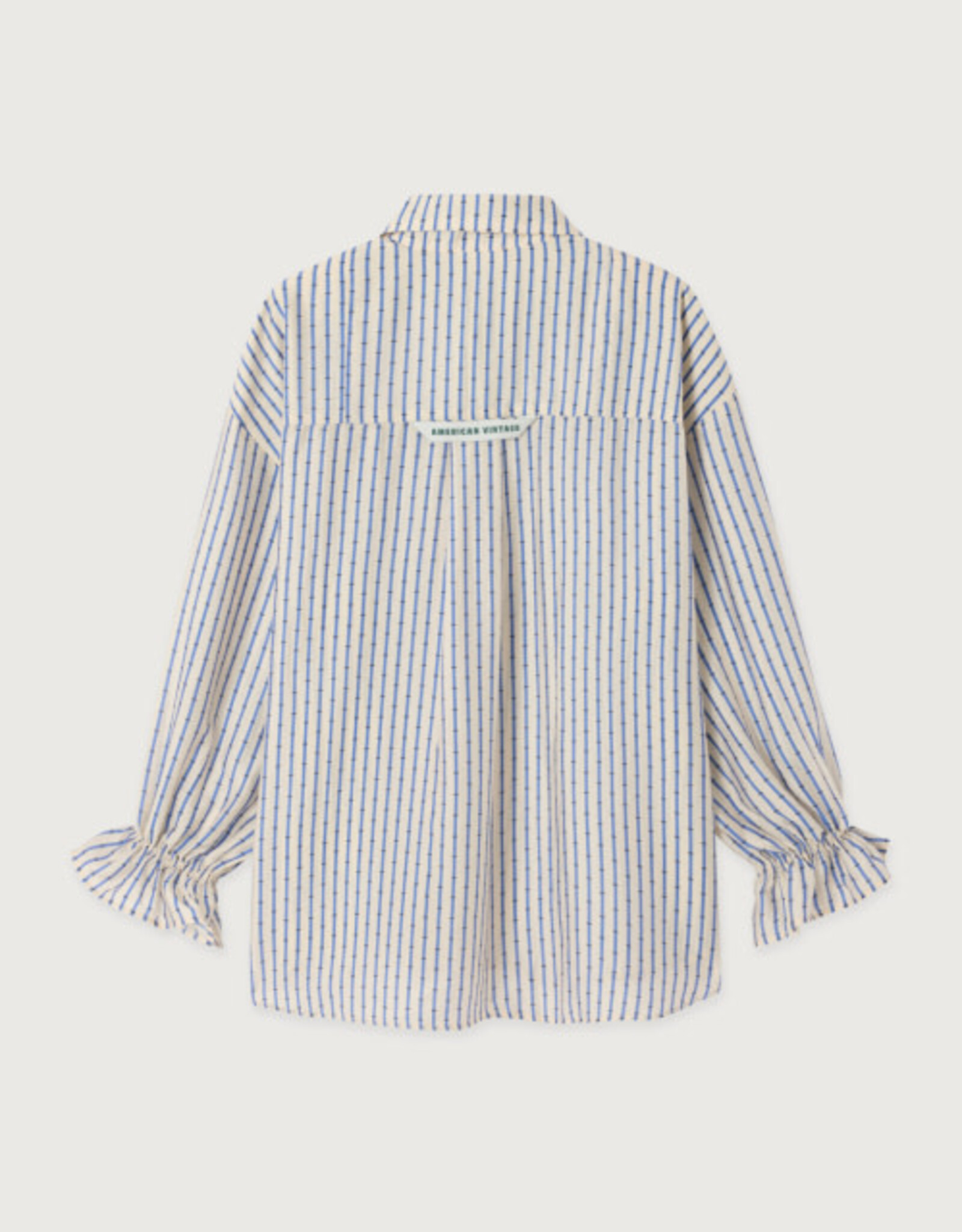 American Vintage Blouse 'Zivow' - Marina - Ziv06C - American Vintage