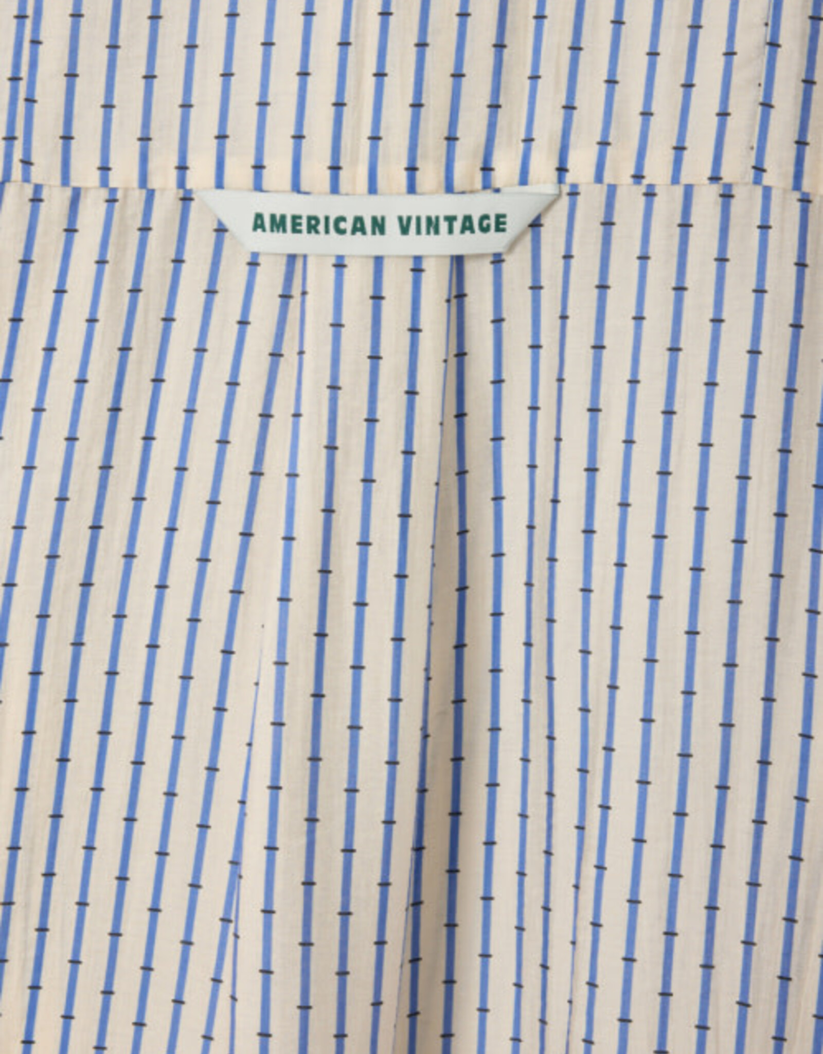 American Vintage Blouse 'Zivow' - Marina - Ziv06C - American Vintage