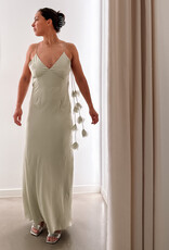 Jurk Heavy Sateen 'Colly' - Mint Green - Neo Noir