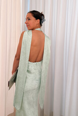 Jurk  'Fiona' - Light  Green - Neo Noir