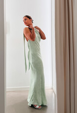Jurk  'Fiona' - Light  Green - Neo Noir
