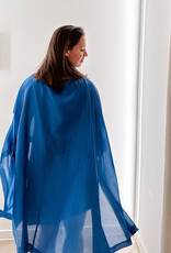 Bô-Dôme Jurk 'Karen' - Intense Blue  - Bô-Dôme