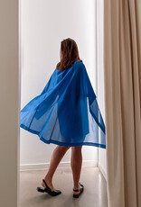 Bô-Dôme Jurk 'Karen' - Intense Blue  - Bô-Dôme