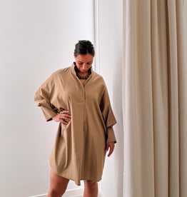 Bô-Dôme Jurk 'Hazel' - Tabac - Bô-Dôme